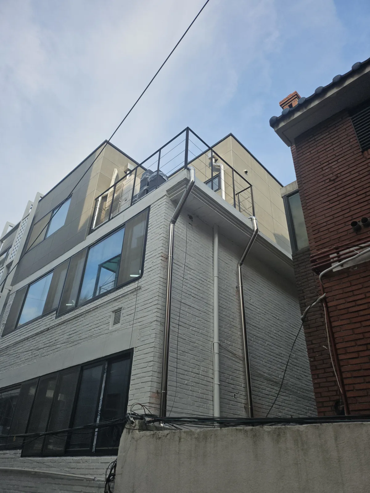 연결부 교체 및 마감 완료